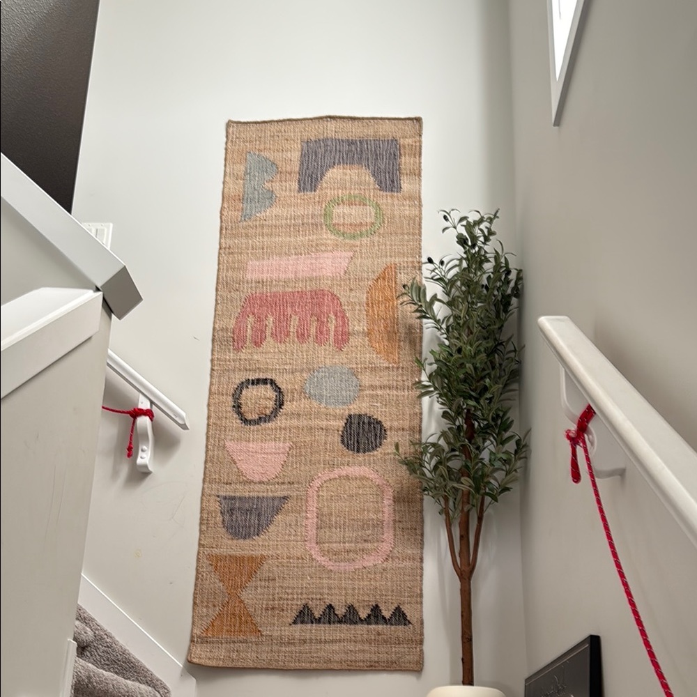 H&M Home Geometric Patterned Wall Hanging/Rug